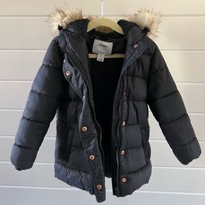 Black 5T Puffy Coat